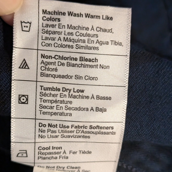 Carhartt Rugged FlexFlannel blue/black BuffaloCheck button down top/Tunic XSmall - Picture 9 of 16